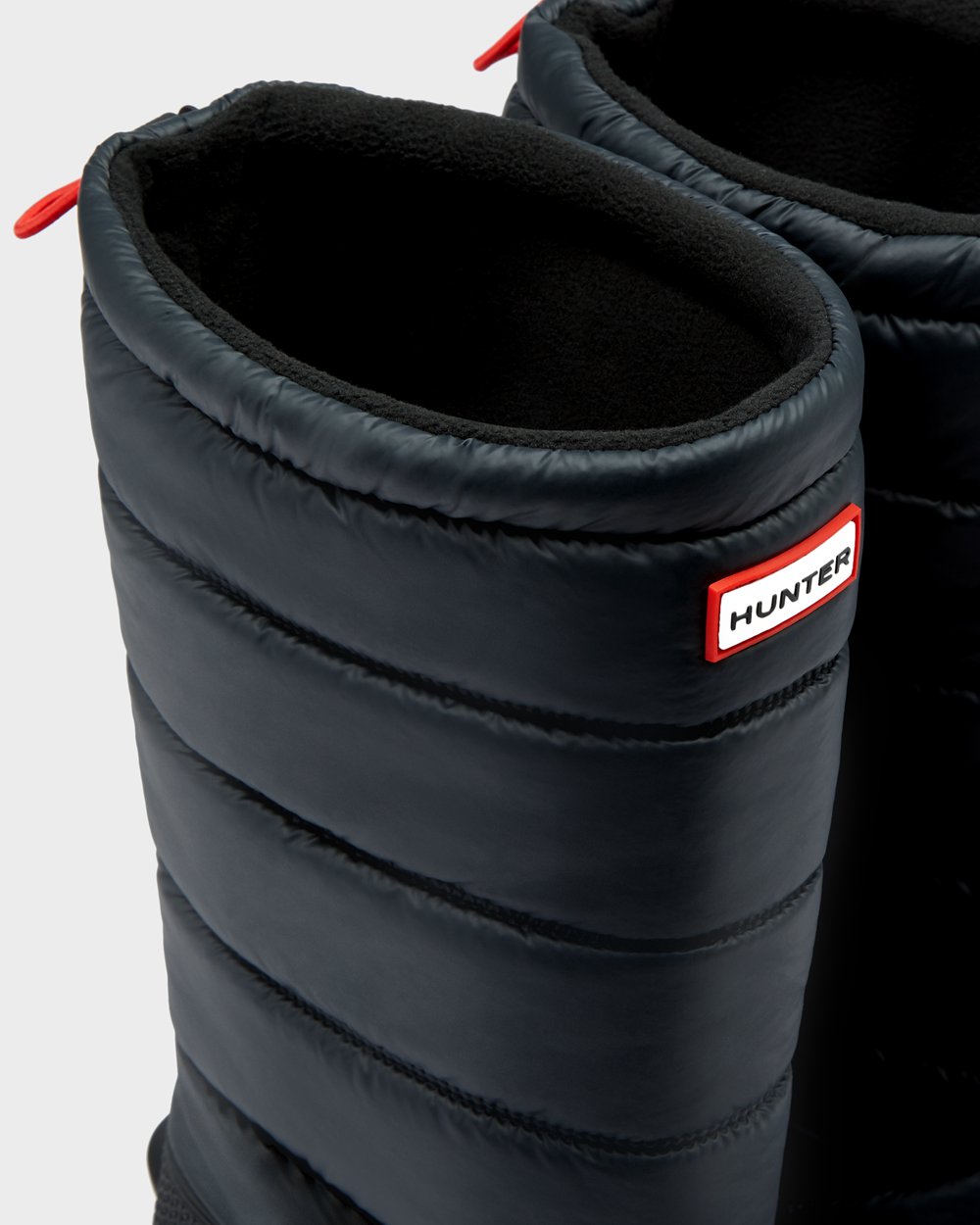 Men Hunter Original Insulated Tall | Snow Boots Black | NZ-50243-ZCTH